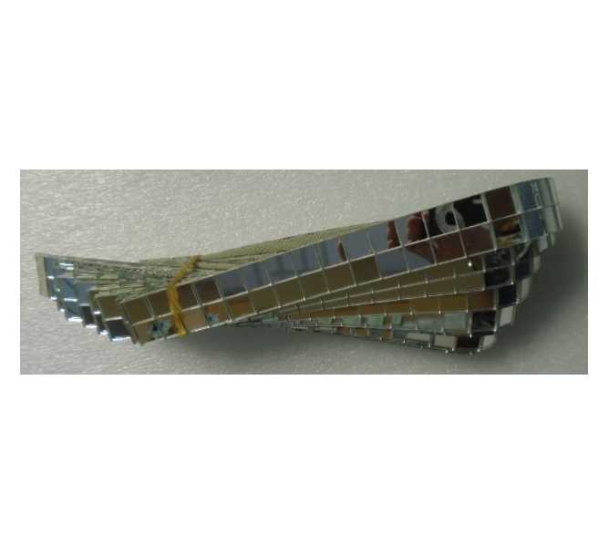 ANTIQUE APPARATUS for ROCK-OLA Jukebox MIRROR STRIP - 18-1/2" LONG per PIECE #05-205 - LOT of 2 strips