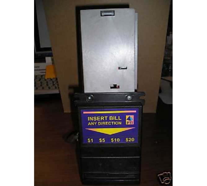 APEX PTI 120V Dollar Bill Validator Acceptor Changer DBA that takes $1's/$5's/$10's/$20's