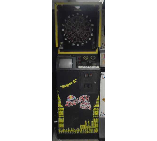 ARACHNID "SUPER 6" ENGLISH MARK DARTS Electronic Dartboard Arcade Machine Game for sale