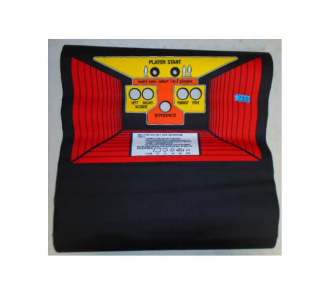 ASTEROIDS Arcade Machine Game CONTROL PANEL OVERLAY for sale #735  