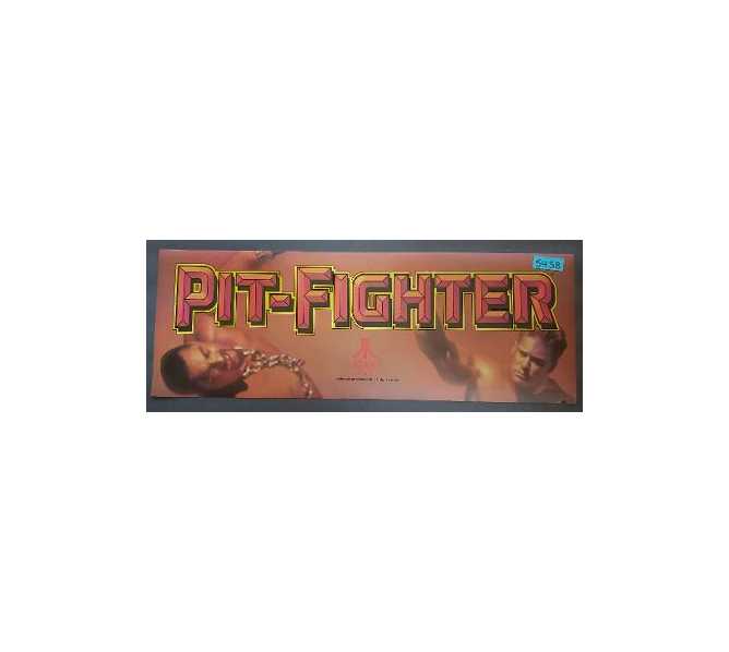 ATARI PIT-FIGHTER Arcade Game Machine FLEXIBLE HEADER #5458 for sale
