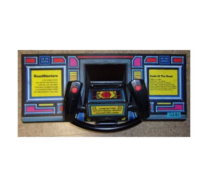 ATARI ROADBLASTERS Arcade Machine Game Control Panel Assembly #5281 for sale