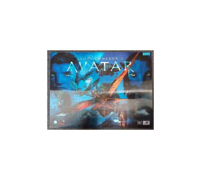 AVATAR Limited Edition 3D Pinball Machine Game Translite Backbox Artwork #5484