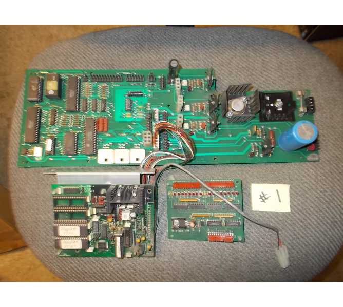 ALLEY HOOPS Arcade Machine Game PCB Printed Circuit Board Set
