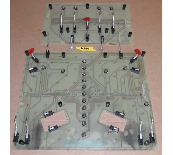 BALLY FIREBALL HOME VERSION Pinball Machine Game PCB Printed Circuit PLAYFIELD LIGHT Boards #4194 for sale  