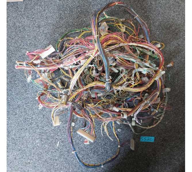 BALLY POOL SHARKS Pinball Machine Game PLAYFIELD WIRING HARNESS #5520 for sale 