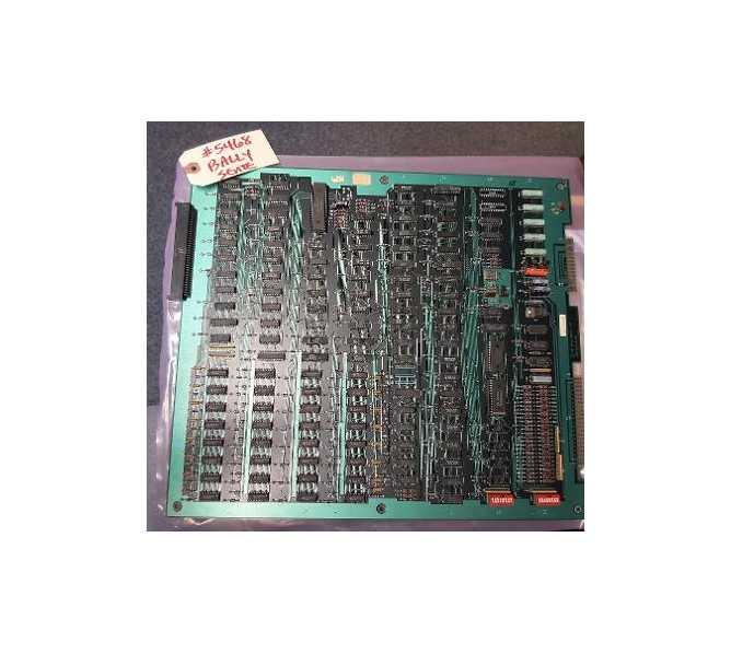 BALLY SENTE Arcade Machine Game PCB Printed Circuit MAIN Board #5468 