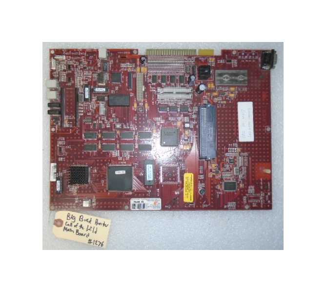 BIG BUCK HUNTER 2006 CALL OF THE WILD Arcade Machine Game PCB Printed Circuit Board #1276 for sale 