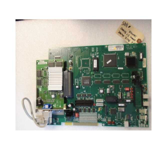 BIG BUCK HUNTER Arcade Machine Game GREEN JAMMA PCB Printed Circuit Board #1195 for sale by IT 