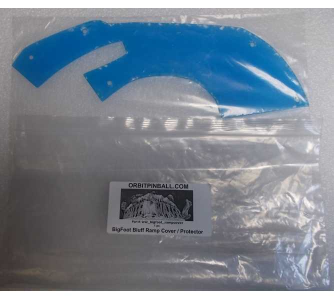WILLIAMS WHITEWATER Pinball BIG FOOT BLUFF RAMP COVER PROTECTOR  