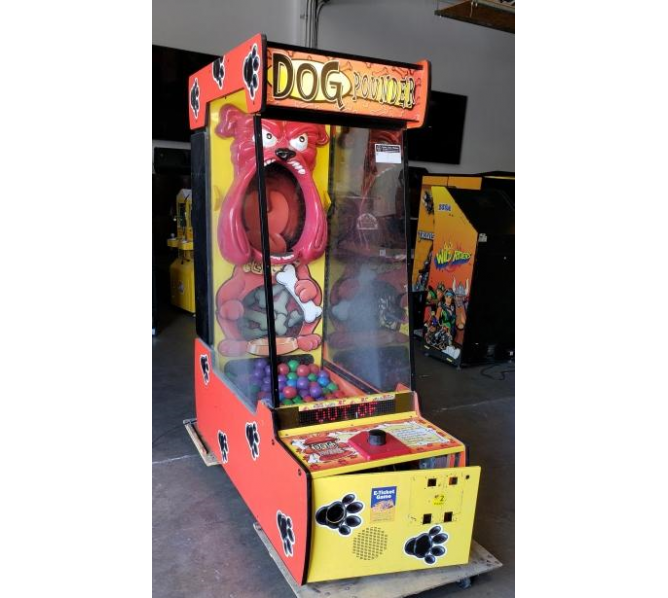 BOBS SPACE RACERS BIG DOG POUNDER Redemption Arcade Machine Game for sale