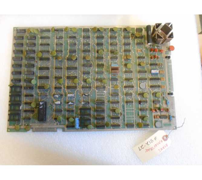 Basketball Arcade Machine Game PCB Printed Circuit Board - Atari - #812-27 - "AS IS" - FREE SHIPPING