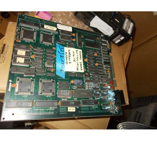 KONAMI BOTTOM OF THE NINTH Arcade Game Board #32