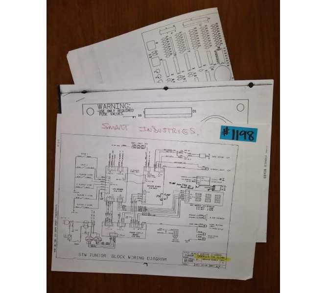 CHUCKLES THE CLOWN Arcade Machine Game SCHEMATICS & MISC. PAPERWORK #1198 for sale 