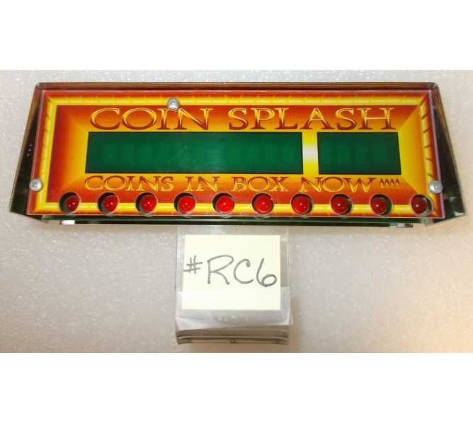 CROMPTON'S ROYAL CASINO Coin Pusher Arcade Game SPLASH TRAY Assembly #9102306 (RC6) 