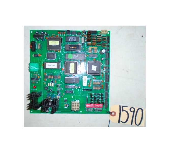 CROMPTONS SOCCER SHOT / SLAM JAM PUSHER REDEMPTION Arcade Game Machine PCB Printed Circuit MAIN Board #1590 for sale 