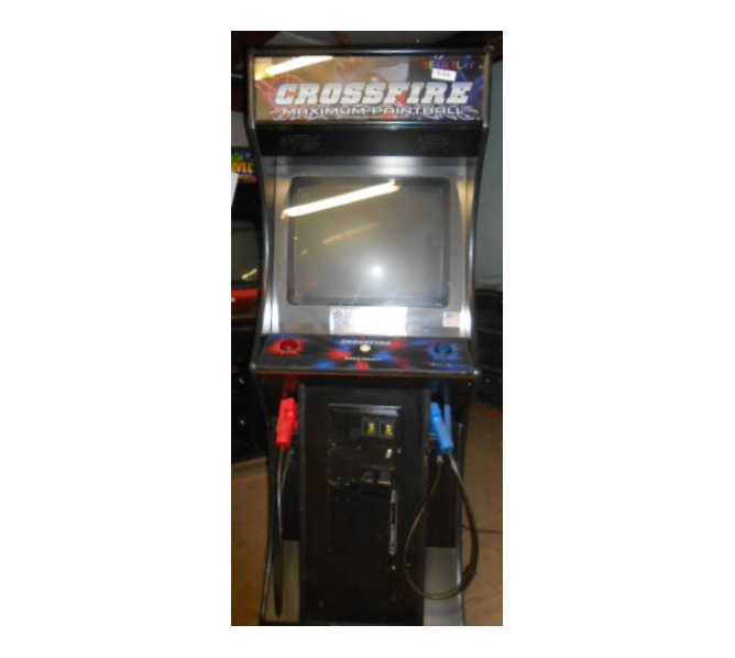 CROSSFIRE - MAXIMUM PAINTBALL Video Arcade Game Machine for sale by TEAM PLAY 