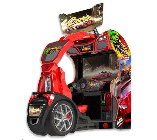 CRUIS'N BLAST Sit-Down Arcade Machine Game for sale by Midway - 5 UNIQUE TRACKS with EVENTS 