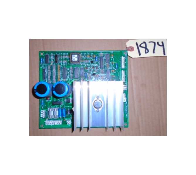 CRUIS'N WORLD Arcade Machine Game PCB Printed Circuit FEEDBACK with DRIVER Board #1874 by Midway 