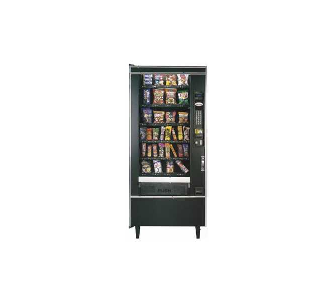Crane National Vendors Crane Merchandising Systems CMS 168 Snack Center 2 Glass Front Vending Machine Candy machine Candy vendor Snack machine Snack vendor