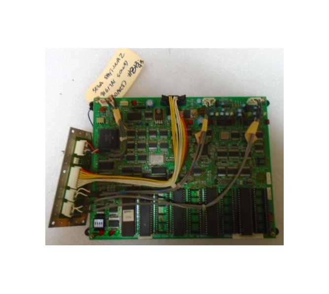DAYTONA 2 Arcade Machine Game DIGITAL SOUND PCB Printed Circuit Board #813-43 by SEGA  