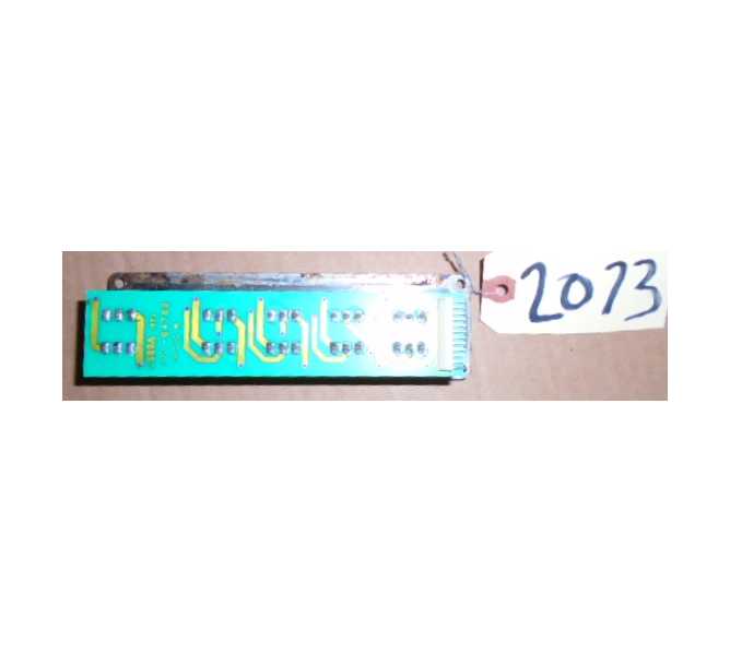 DAYTONA Arcade Machine Game PCB Printed Circuit CONTROL PANEL Board #2073 for sale by SEGA - "AS IS" - UNTESTED - FREE SHIPPING 