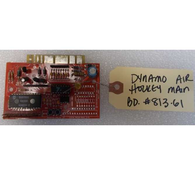 DYNAMO AIR HOCKEY Arcade Machine Game PCB Printed Circuit Main Board #813-61