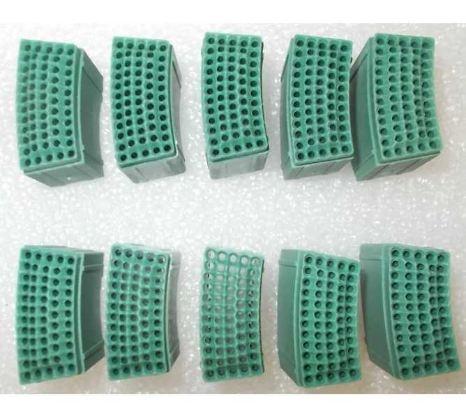 Dart Machine GREEN DART SEGMENTS for Arcade machine game for sale - Lot of 10 