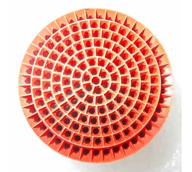 Dart Machine RED BULLSEYE DART SEGMENT for Arcade machine game for sale - Lot of 1 - #19-9157 