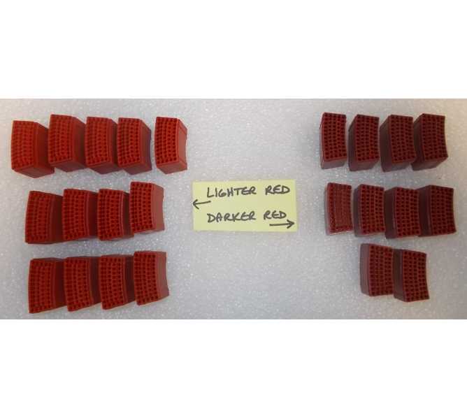 Dart Machine RED DART SEGMENTS for Arcade machine game for sale - Lot of 23 