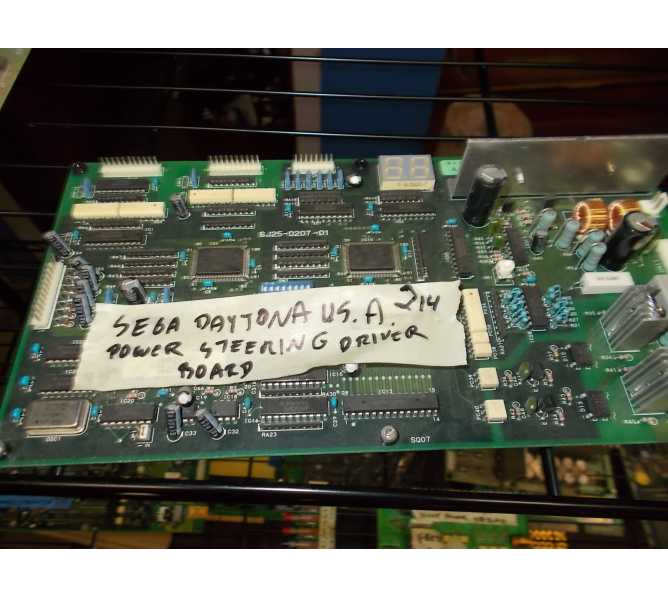 DAYTONA USA Arcade Machine Game Power Steering Driver PCB Printed Circuit Board