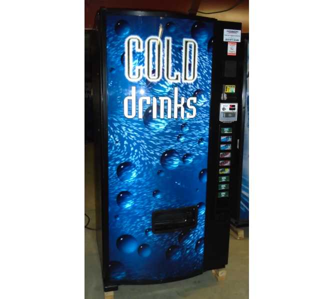 Dixie Narco 501E 9 SELECTION SODA COLD DRINK Vending Machine for sale 