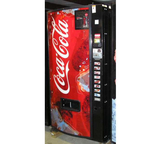  Dixie Narco 501E 9 SELECTION SODA COLD DRINK Vending Machine for sale 