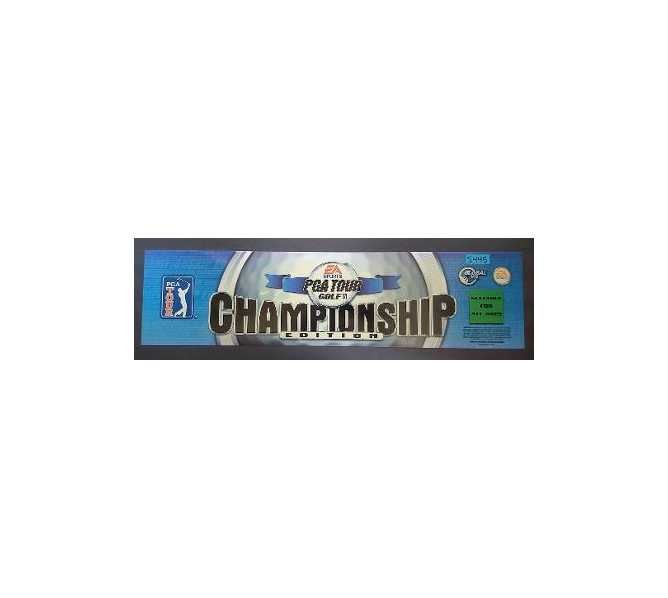  EA SPORTS PGA TOUR GOLF CHAMPION EDITION Arcade Game Machine FLEXIBLE HEADER #5445 for sale 