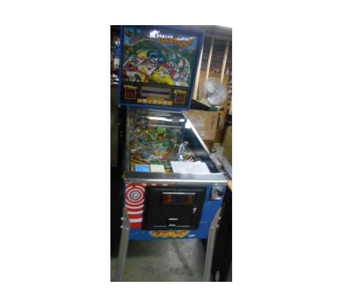 EARTHSHAKER Pinball Machine Game for sale by Williams - LED Upgrade