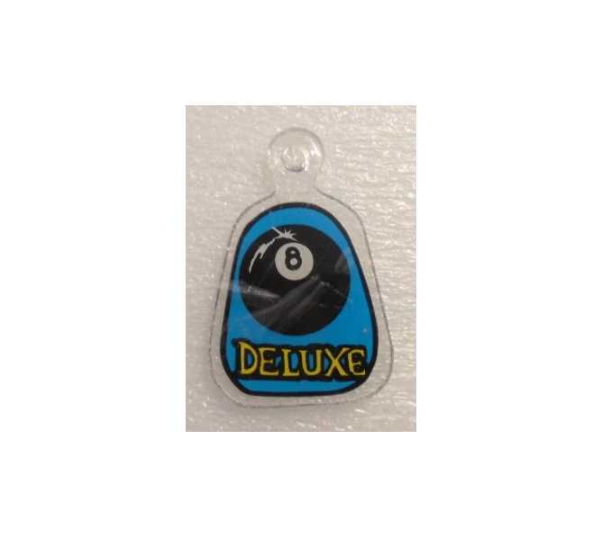 VEIGHT BALL DELUXE Original Pinball Machine Promotional Key Fob Keychain Plastic for sale by BALLY  