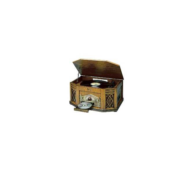 Emerson NR303TT Heritage Series Mini Stereo System - Turntable, Record Player, Cassette, Tape, Compact Disc, CD, AM/FM Radio NR303TT for sale