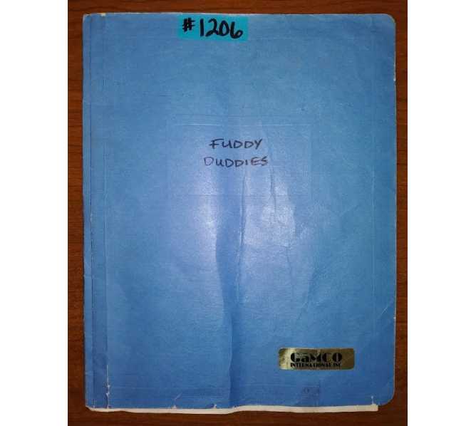 FUDDY DUDDIES Arcade Machine Game OWNER'S MANUAL #1206 for sale  