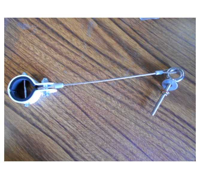 KONAMI FISHERMAN'S BAIT Arcade Game Handle Reinforcement Cable 