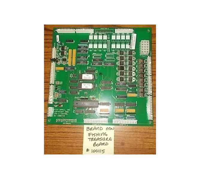 FISHIN TREASURE Arcade Machine Game PCB Printed Circuit Board Namco #100115  