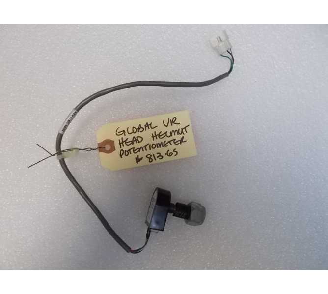 GLOBAL VR Arcade Machine Game Hardware Head/Helmut Potentiometer #813-65