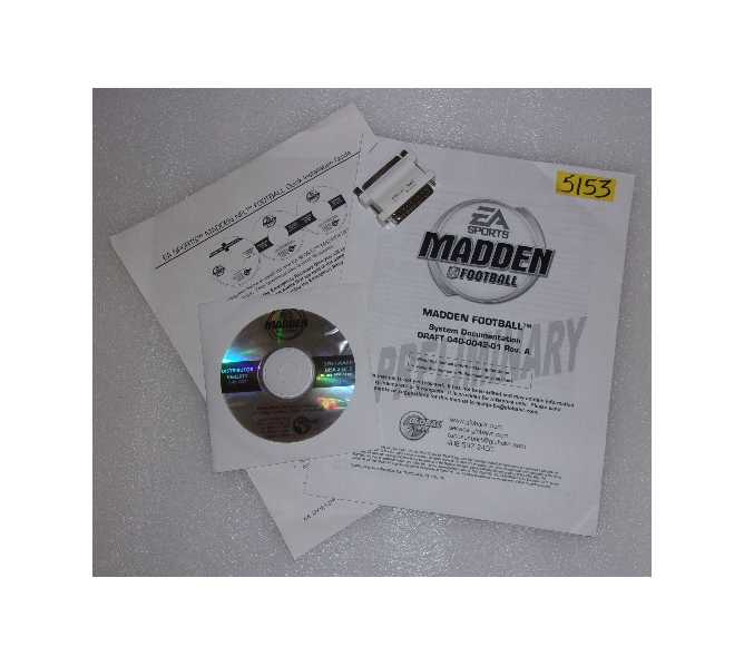Global Vr Ea Sports Madden Nfl Football Arcade Machine Game Kit