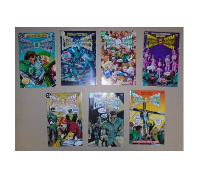 GREEN LANTERN GREEN ARROW COMIC BOOKS LOT - ISSUES #1 through #7 COMPLETE SERIES for sale - 1983 DC COMICS 