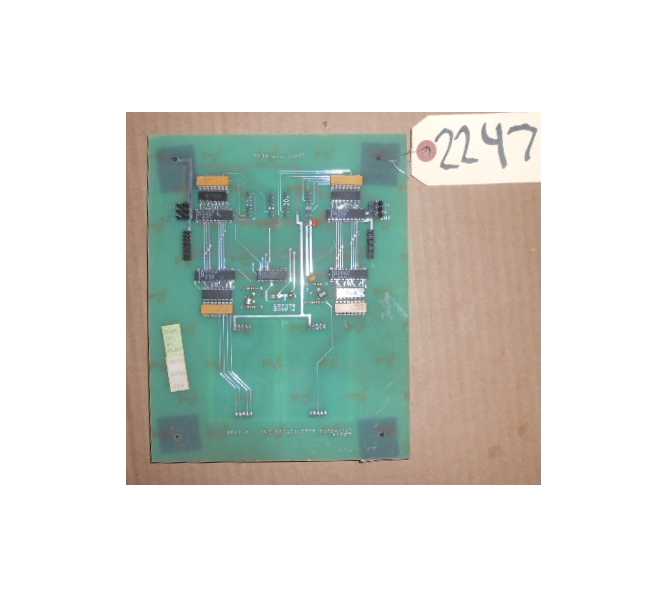 GRAYHOUND ELECTRONICS Arcade Machine Game PCB Printed Circuit DISPLAY Board #2247 for sale 
