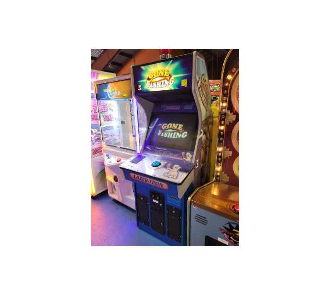 GONE FISHING Ticket Redemption/Video Arcade Machine Game for sale by Lazer-Tron 