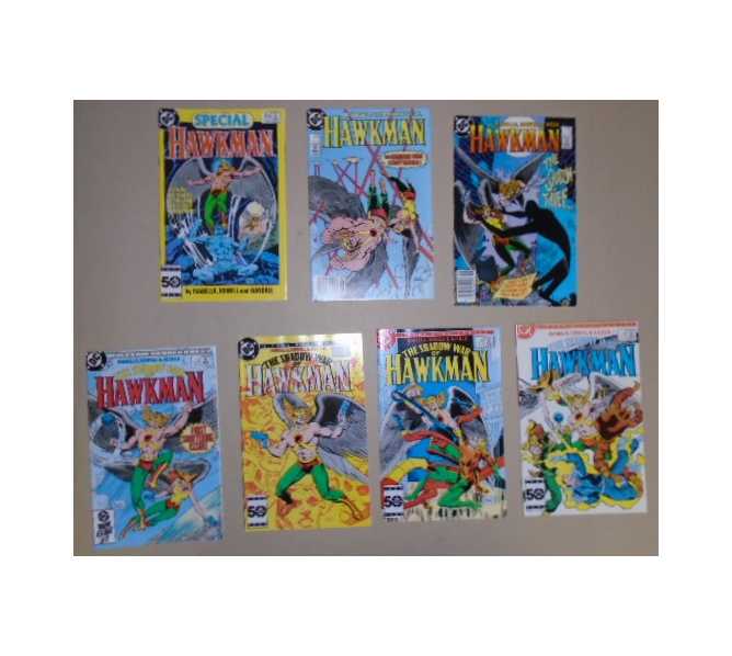 HAWKMAN COMIC BOOK LOT - SPECIAL, 2nd SERIES  1 & 2, THE SHADOW OF WAR ISSUE  1 through  4 for sale  