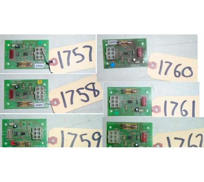 I C E Arcade Machine Game Pcb Printed Circuit Azkoyen Hopper Controller Board Lot Of 6 1757 1762 For Sale As Is Untested Free Shipping Coin Op Parts Etc Arcade Pinball Vending