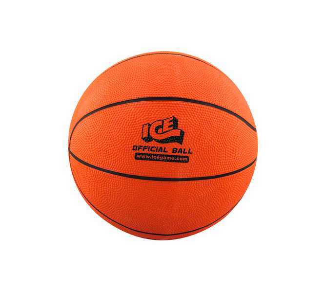 ICE DELUXE SYNTHETIC LEATHER BASKETBALL 8-1/2" for Arcade Machine Game #HS3001 for sale 