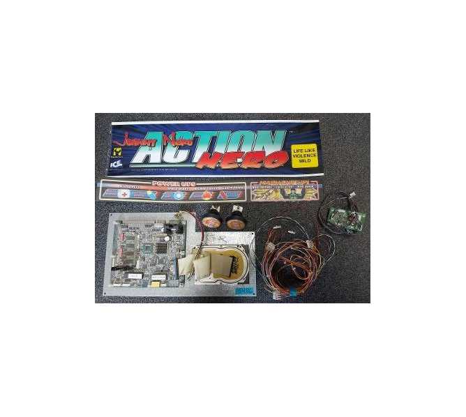 ICE JOHNNY NERO ACTION HERO Arcade Machine Game PCB Printed Circuit BOARD Set #5486 for sale  