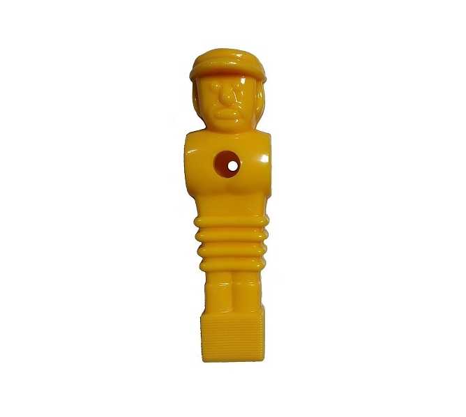 IMPERIAL FOOSBALL Arcade Machine Game YELLOW REPLACEMENT MAN for sale - LOT of 3 